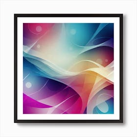 Abstract Background 9 Art Print