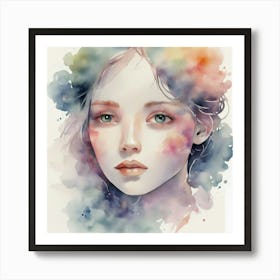 Watercolor Painting 1 Art Print