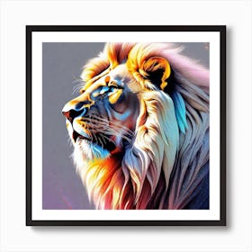 Lion Portrait 25 Art Print