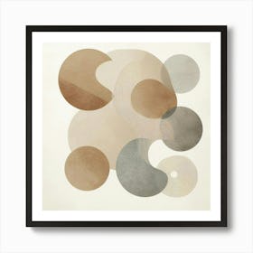 Abstract Circles 7 Art Print