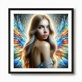 Angel Wings 28 Art Print