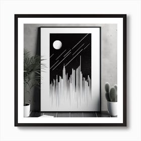 New York City Skyline Print Art Print