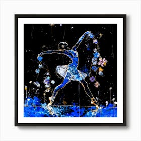 Ethereal Ink - Ballerina Magical Art Print