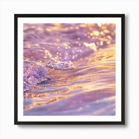 Sunset At The Beach Art Print