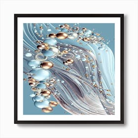 Symphony Of Bubbles Art Print