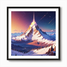 Mountain Landscape 2 Art Print