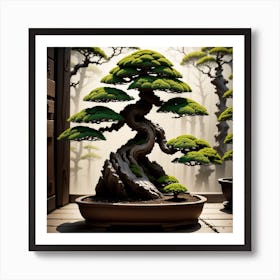 Bonsai Tree 10 Art Print