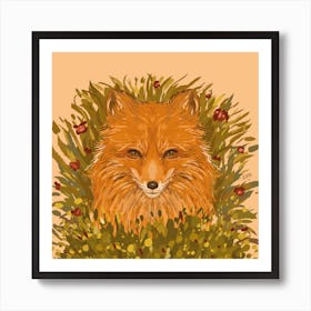 Autumn Fox Art Print