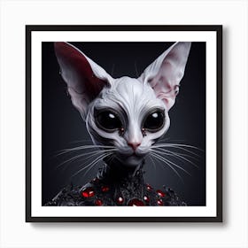 Alien Cat Poster