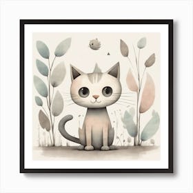 Kitty Cat 3 Art Print