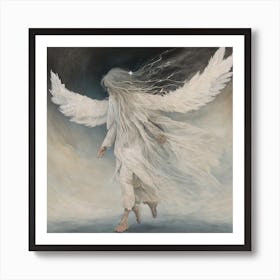 Angel Of The Night Art Print