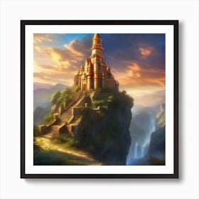 Castle In The Sky 37 Art Print