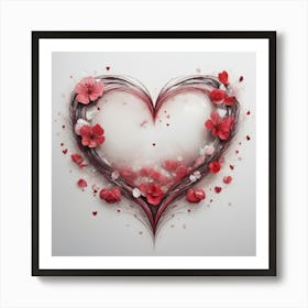 Valentine'S Day Heart Art Print