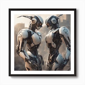 A Highly Advanced Android With Synthetic Skin And Emotions, Indistinguishable From Humans 6 Art Print