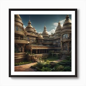 Fantasy City Art Print