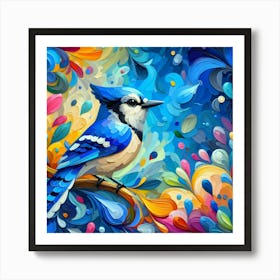 Blue Jay 2 Art Print