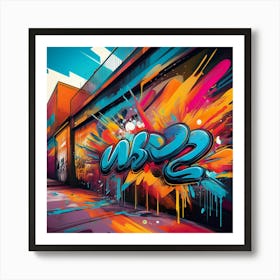 Graffiti Art 13 Art Print