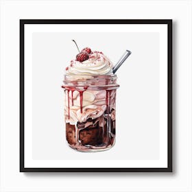 Ice Cream Sundae 13 Art Print