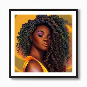 From Melanin, With Love and Senuality Art Print