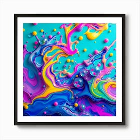 Abstract Painting 33 Art Print