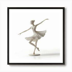 Ballerina Figurine 1 Art Print