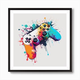 Video Game Controller 1 Art Print