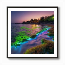 Glow In The Dark Art Print