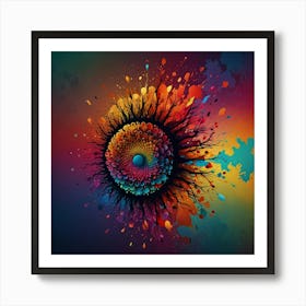 Abstract Painting 1 Art Print