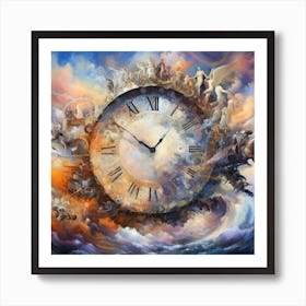 "Clock of Time" Art Print