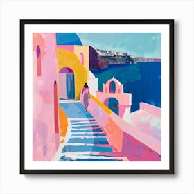 Santorini Art Print