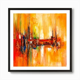 Abstract Painting 43 Art Print