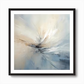 AI Serenade in Subtle Tones Art Print