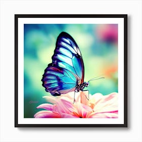 Butterfly 6 Gigapixel Hq Scale 6 00x Art Print