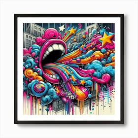 Psychedelic Art 55 Art Print