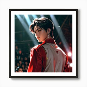 Korean Idol Art Print