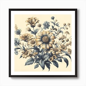 Flowers In A Vase 8 Art Print