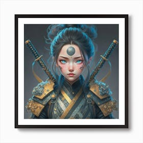 Yuki Onyx Art Print