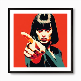 Pulp Fiction Gang print by Nikita Abakumov