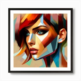 Portrait Artwork 241 Art Print