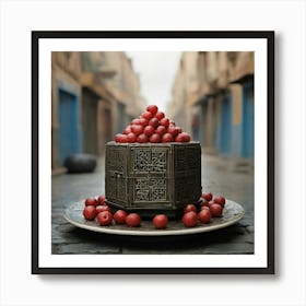 Cake In Morocco Art Print