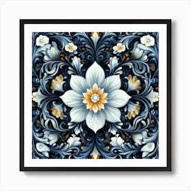 Floral Pattern Art Art Print