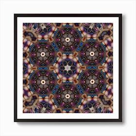 Psychedelic Pattern 6 Art Print