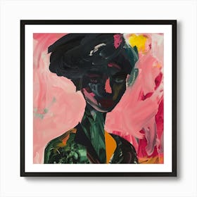 Portrait Of A Woman 9 Art Print