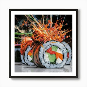 Sushi Art Art Print