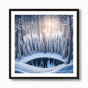 Winter Wonderland 8 Art Print