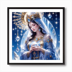 Angel Painting Art Print