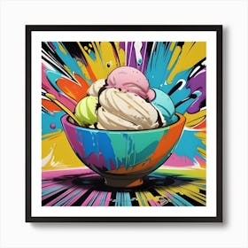 I Scream Art Print