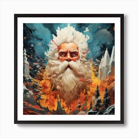 Santa Claus 5 Art Print