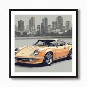 Porsche 911 14 Art Print