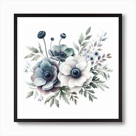 Anemones 2 Art Print